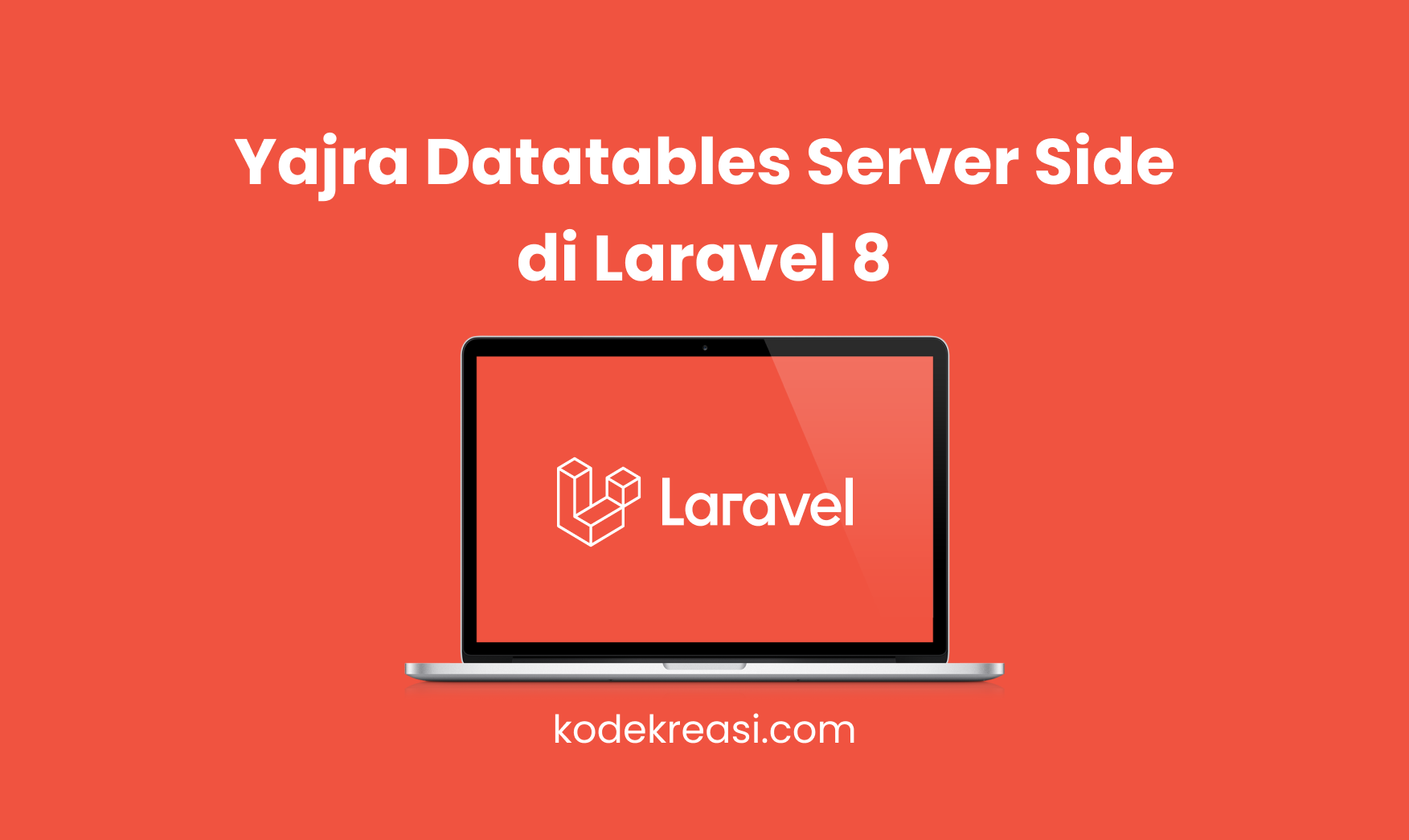 yajra datatables server side di Laravel 8